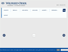 Tablet Screenshot of oeser.de